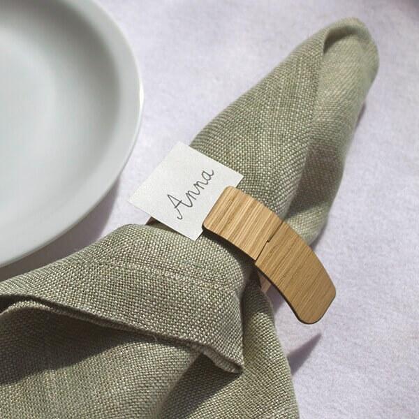 LIGNIS® Набор деревянных салфетниц из 6 предметов Nelumbo sun-id-1355603 - Вид №5