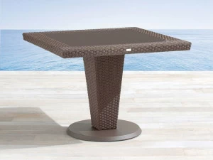 Roberti Квадратный алюминиевый садовый стол Saint tropez