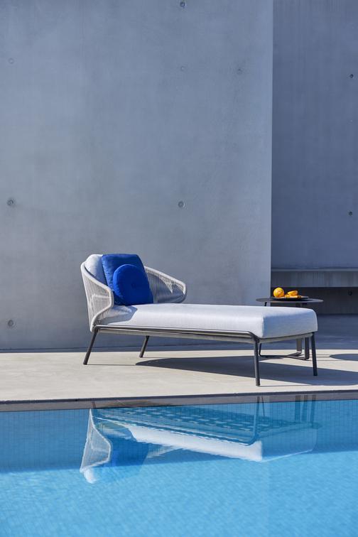 Шезлонг лава бронза Manutti Radius MNST742 - Вид №5