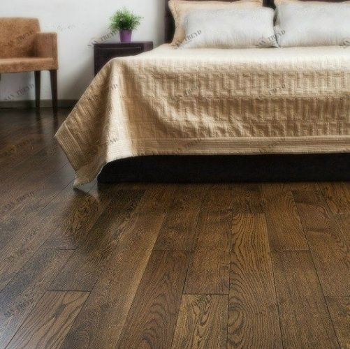 Массивная доска Ashton Кембридж Дуб Натур (Гладкая) 400-1700х127 мм 1000300022