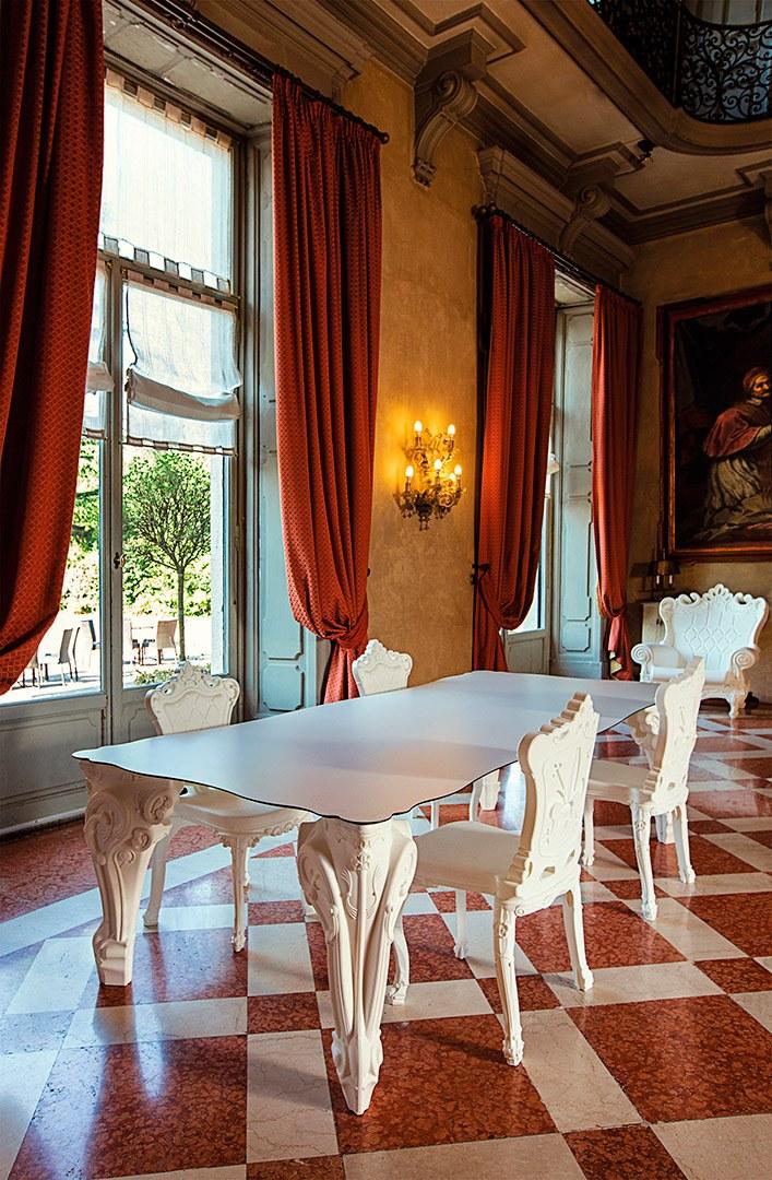 SLIDE Прямоугольный стол для гостиной из полиэтилена Design of love sun-id-1481270 - Вид №4