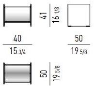 Minotti Журнальная стойка Side sun-id-1424999 - Вид №2