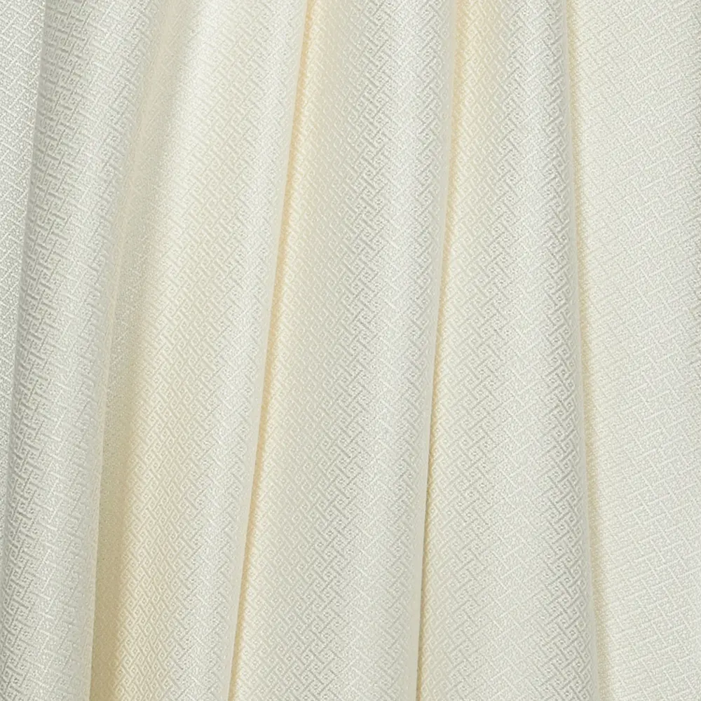 Штора на ленте «Стиль» 200x270 см однотон цвет молочный ТОРГОВЫЙ ДОМ ТЕКСТИЛЬ STLM-2036215 - Вид №1