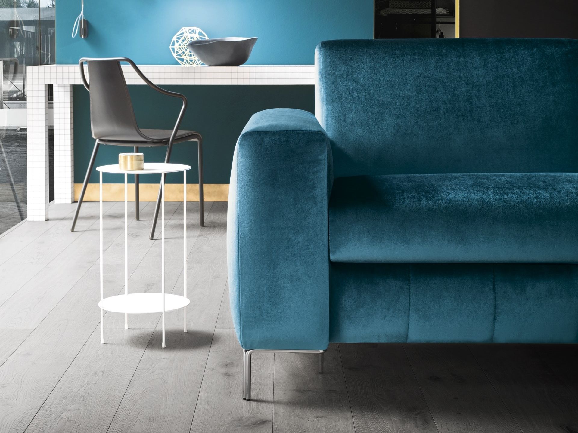 Двуспальный диван-кровать из ткани Felis Day &amp ARCH-00046407 - Вид №7