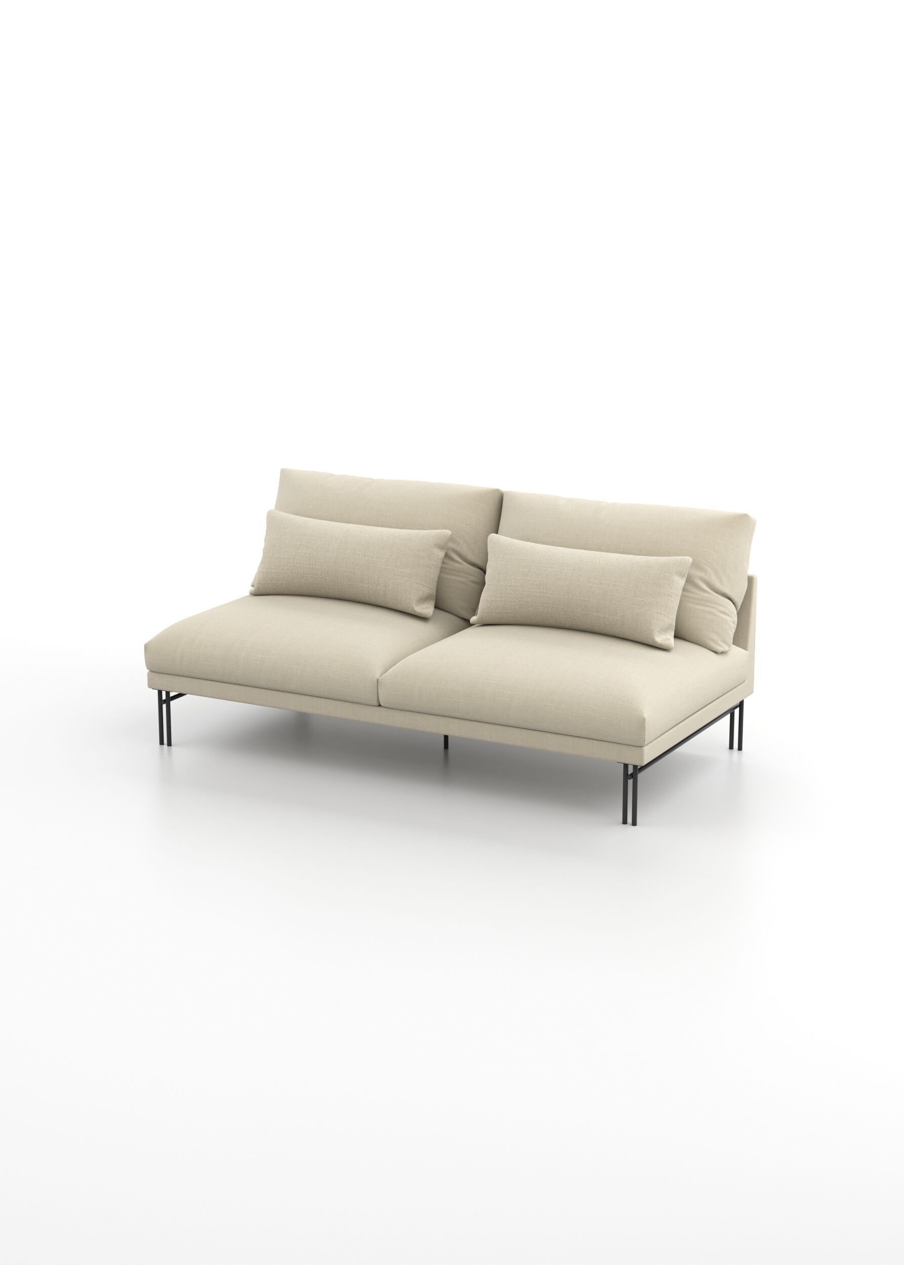 Модульный тканевый диван Omelette Editions Majestic ARCH-00045703 - Вид №3