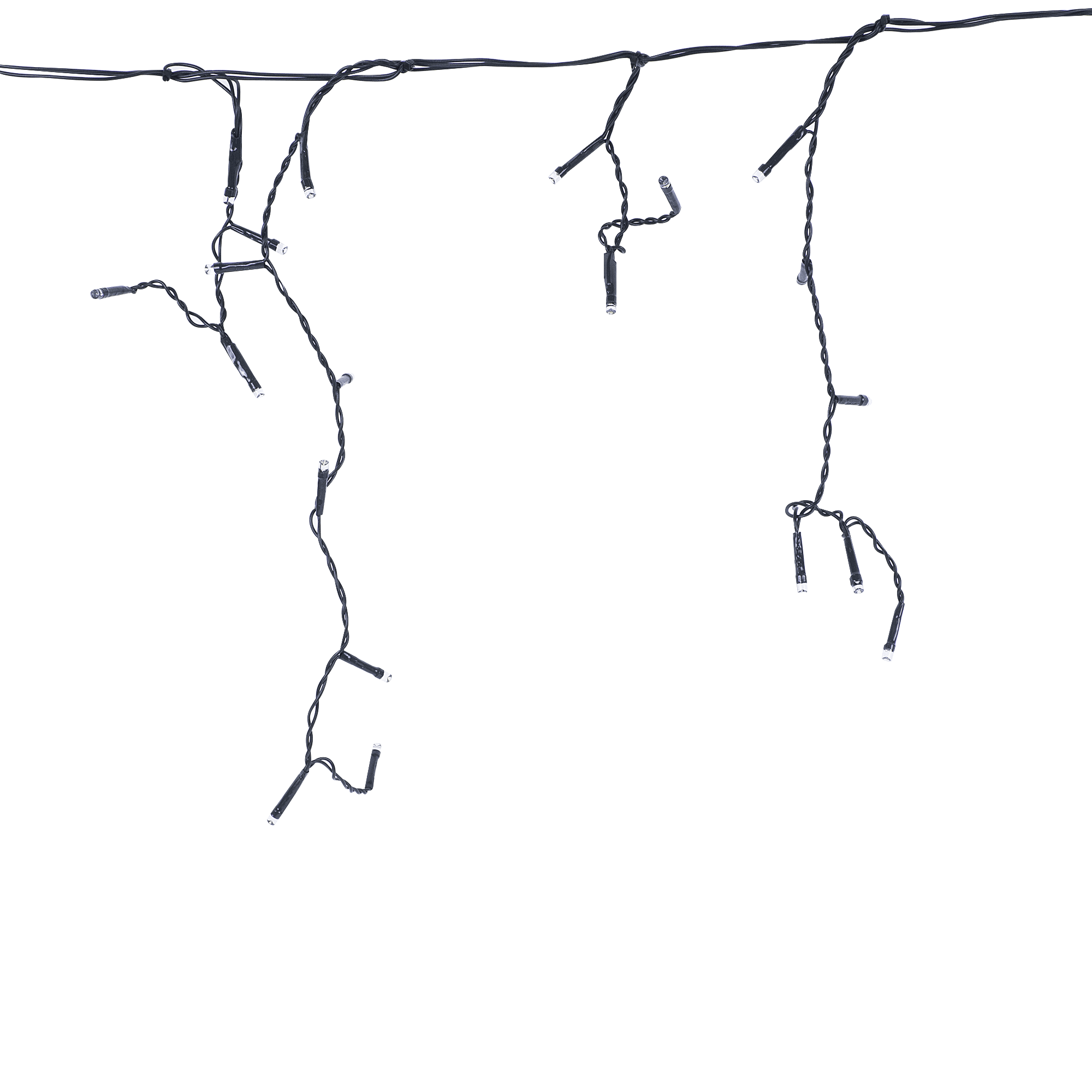 14041030 Электрогирлянда наружная «Бахрома» 5.9 м 300 LED мультисвет Santreyd  - Вид №1