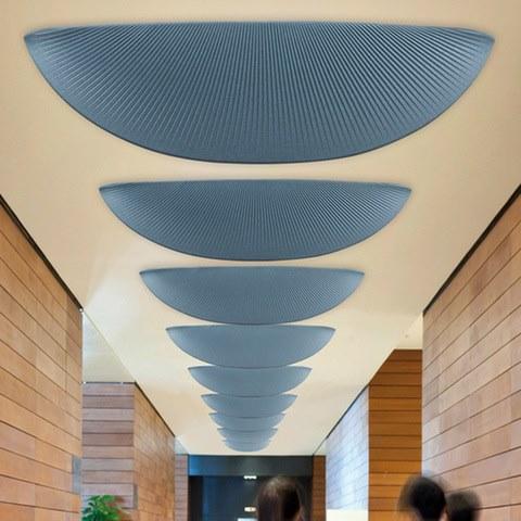 Caimi Brevetti Акустическая стеновая панель из ткани Snowsound fiber products sun-id-1432801 - Вид №2