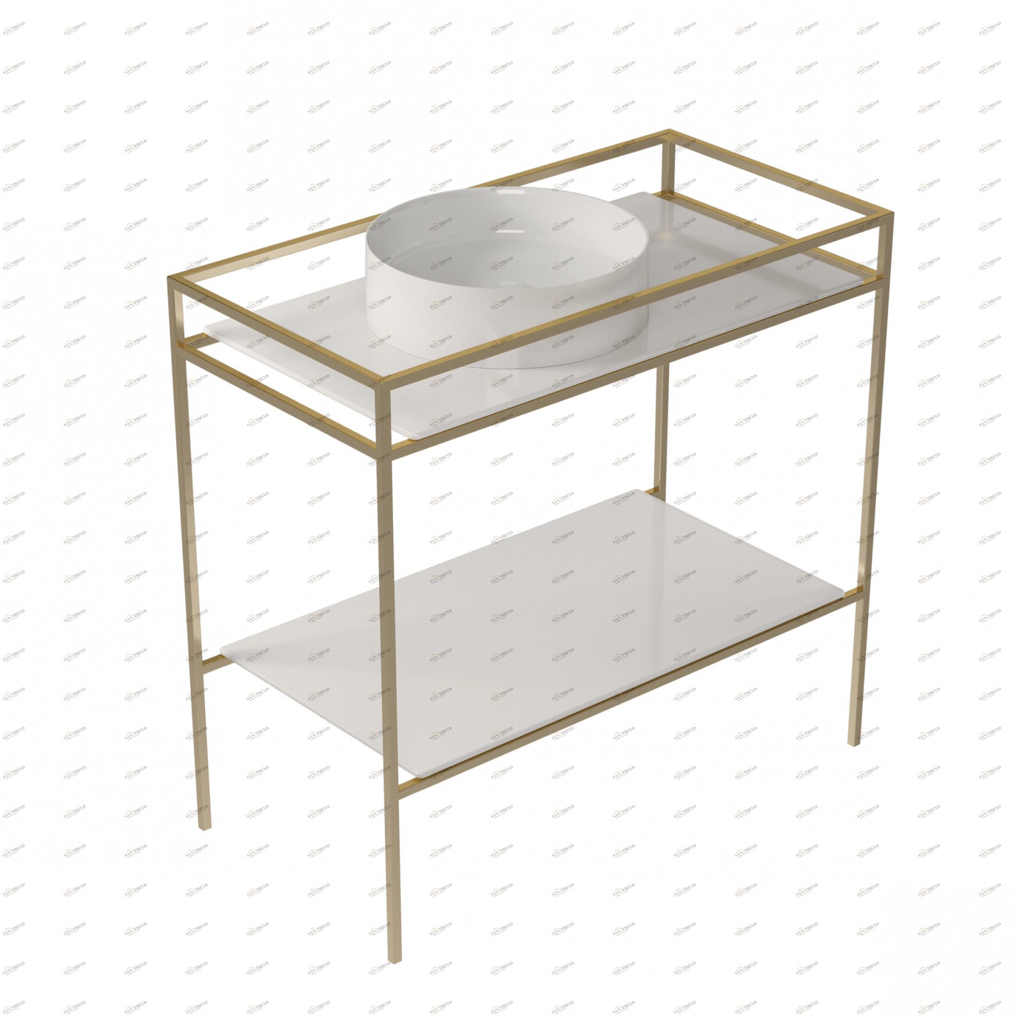 2071OR Напольная раковина стоящая овальная Galassia 