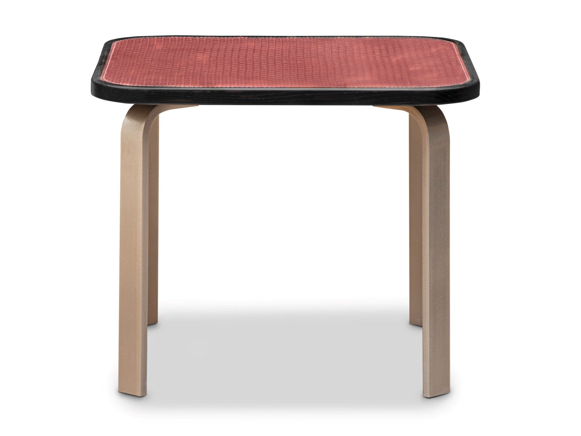 Квадратный кожаный журнальный столик Formitalia ARCH-00056789 - Вид №2