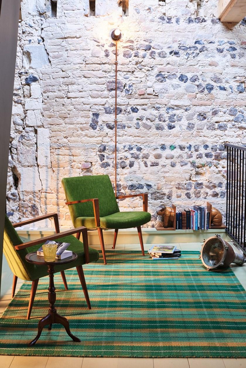 Toulemonde Bochart Ковер ручной работы из шерсти в полоску Access sun-id-1426072 - Вид №2