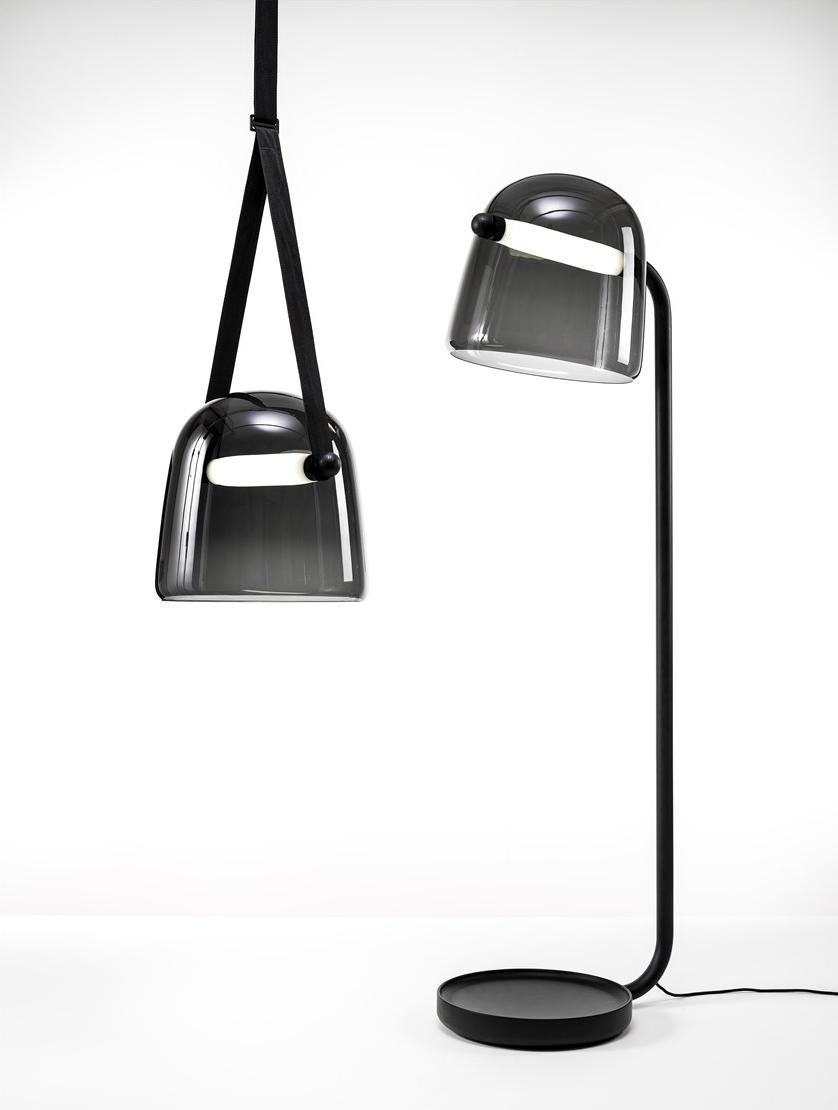 BROKIS Светодиодный торшер из дутого стекла с диммером Mona Pc949, pc980 - Вид №1