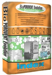 INDEX Осушающая штукатурка