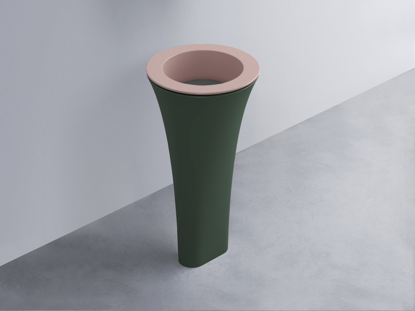 AMLA45-CP+AMPILT-CM+AMCOLT-MU Раковина Amedeo Tondo отдельностоящая cielo Enjoy + Amedeo Ceramica Cielo