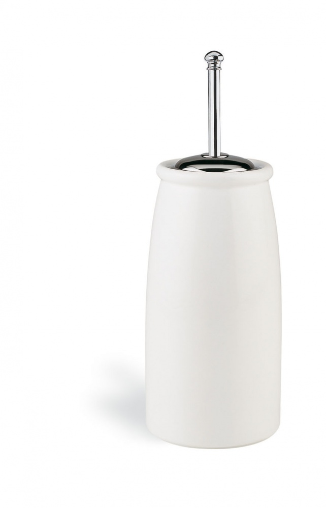 I12a(08-BI) Stil Haus Idra, напольный керамический ёрш, цвет хром 