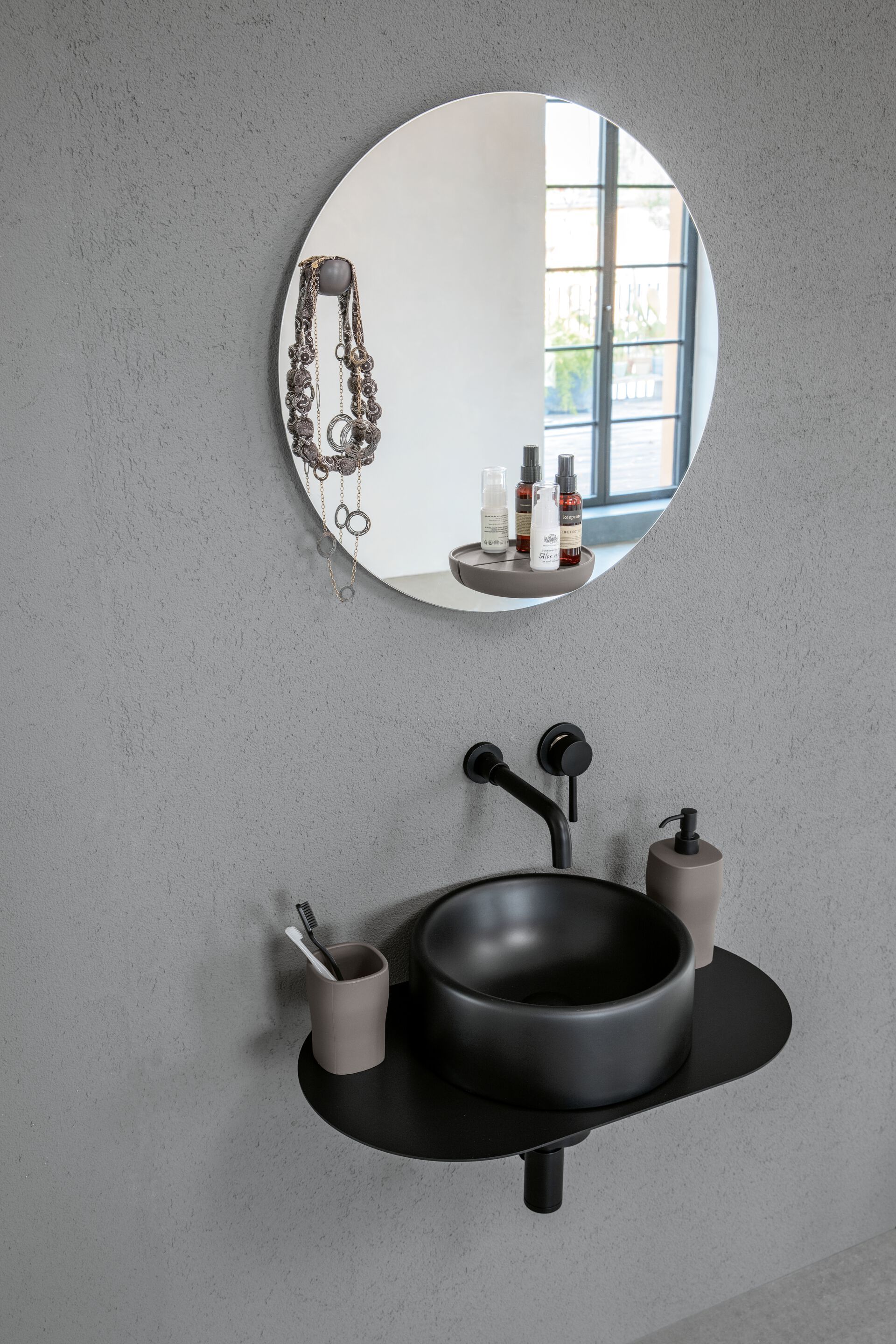 Круглая столешница из минерального волокна Geelli COCCOLA ARCH-00049408 - Вид №5