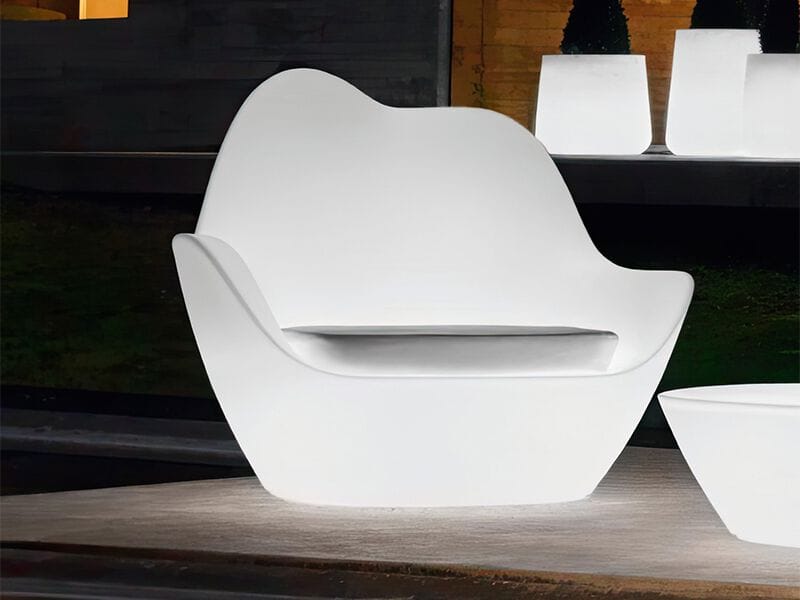 Светящееся садовое кресло из полиэтилена Vondom Sabinas ARCH-00058486 - Вид №3