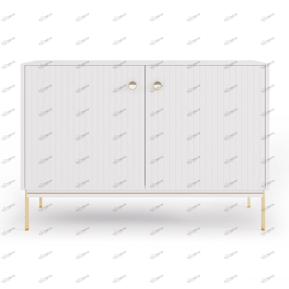 Комод с дверцами белый Mio BRAGIN DESIGN LIVING 00-3974678 Белый