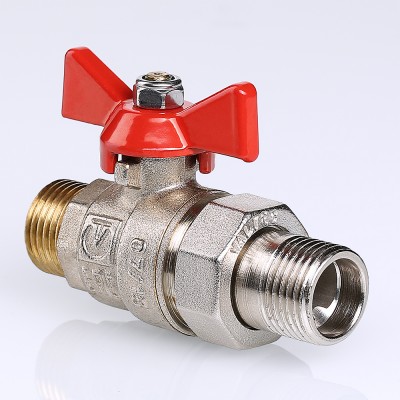 VT.226.N.05 Кран шаровой VALTEC BASE с полусгоном и наружной резьбой Valtec 3/4"  - Вид №1