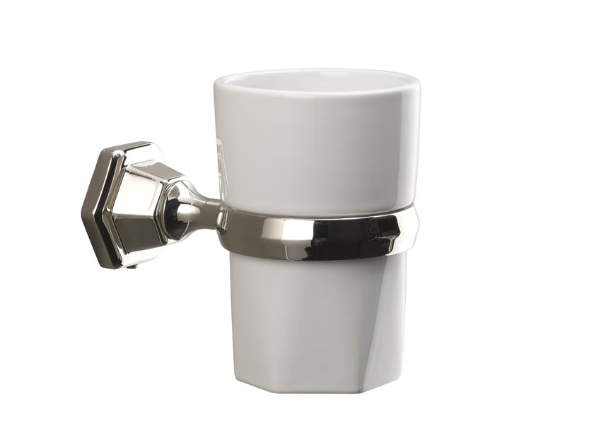 Керамический и латунный настенный держатель зубной щетки Devon&Devon JUBILEE ARCH-00057797