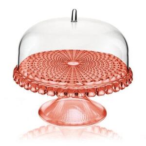 Тортовница Tiffany S коралловая