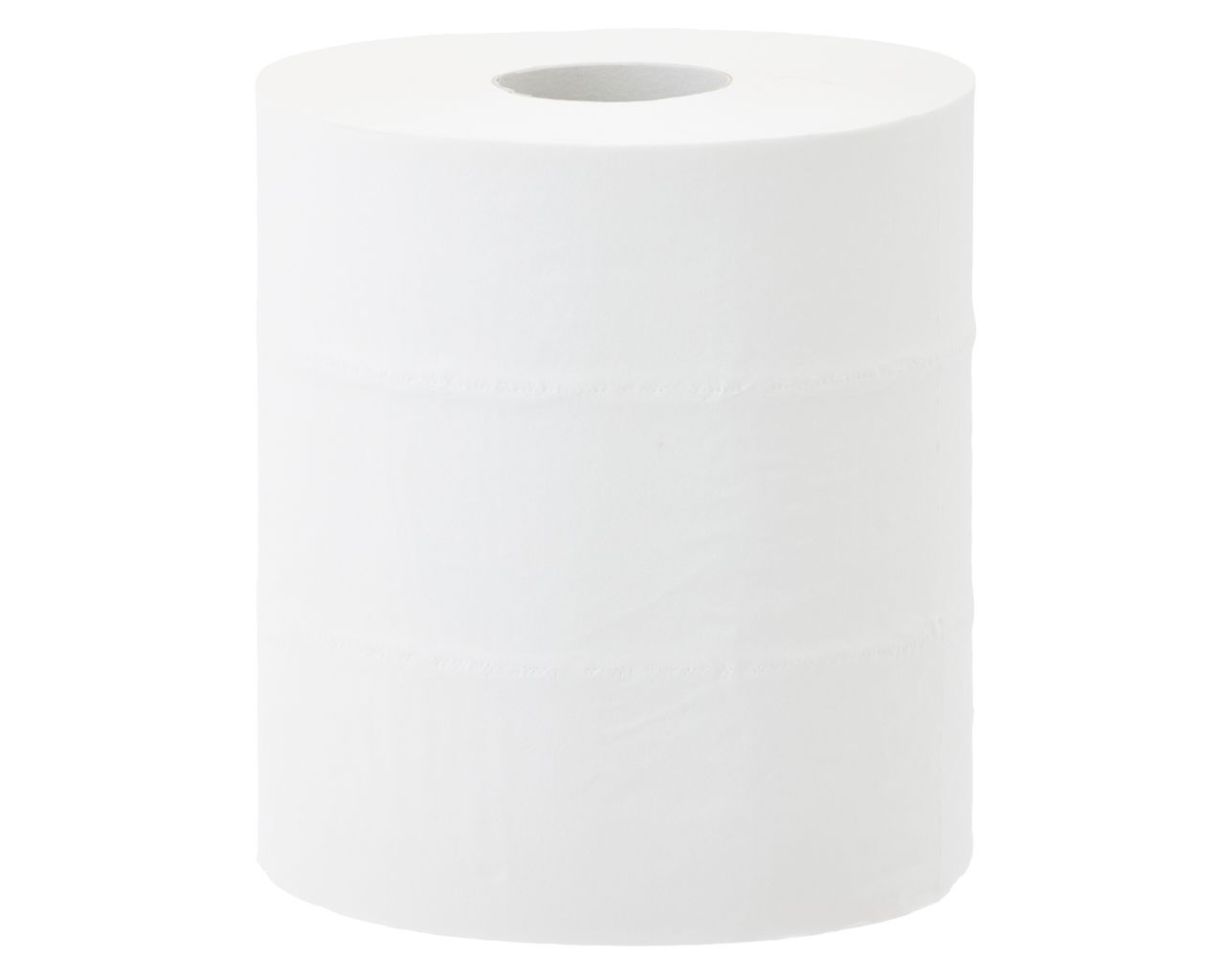 RTB101 Бумажные полотенца в рулонах TOP MAXI, белые, диаметр 19 см, длина 158 м, двухслойные, в упаковке 6 шт. Merida  - Вид №1