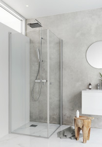 1450435 Igloo Pro Corner Двойное Прозрачное Стекло 80X100 Hafa Прозрачный