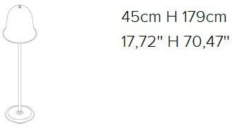 Natuzzi Торшер из кожи Ding dong sun-id-1461568 - Вид №2