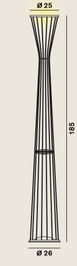 Rotaliana Светодиодный торшер с отраженным светом sun-id-1465785 - Вид №2
