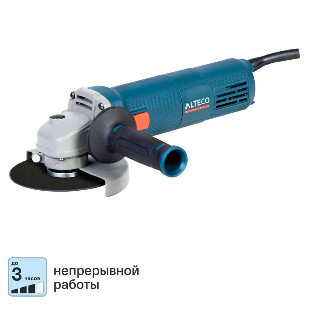 Болгарка Alteco AGH 1000-125 E для резки и шлифовки металла 85867617 STLM-1571523