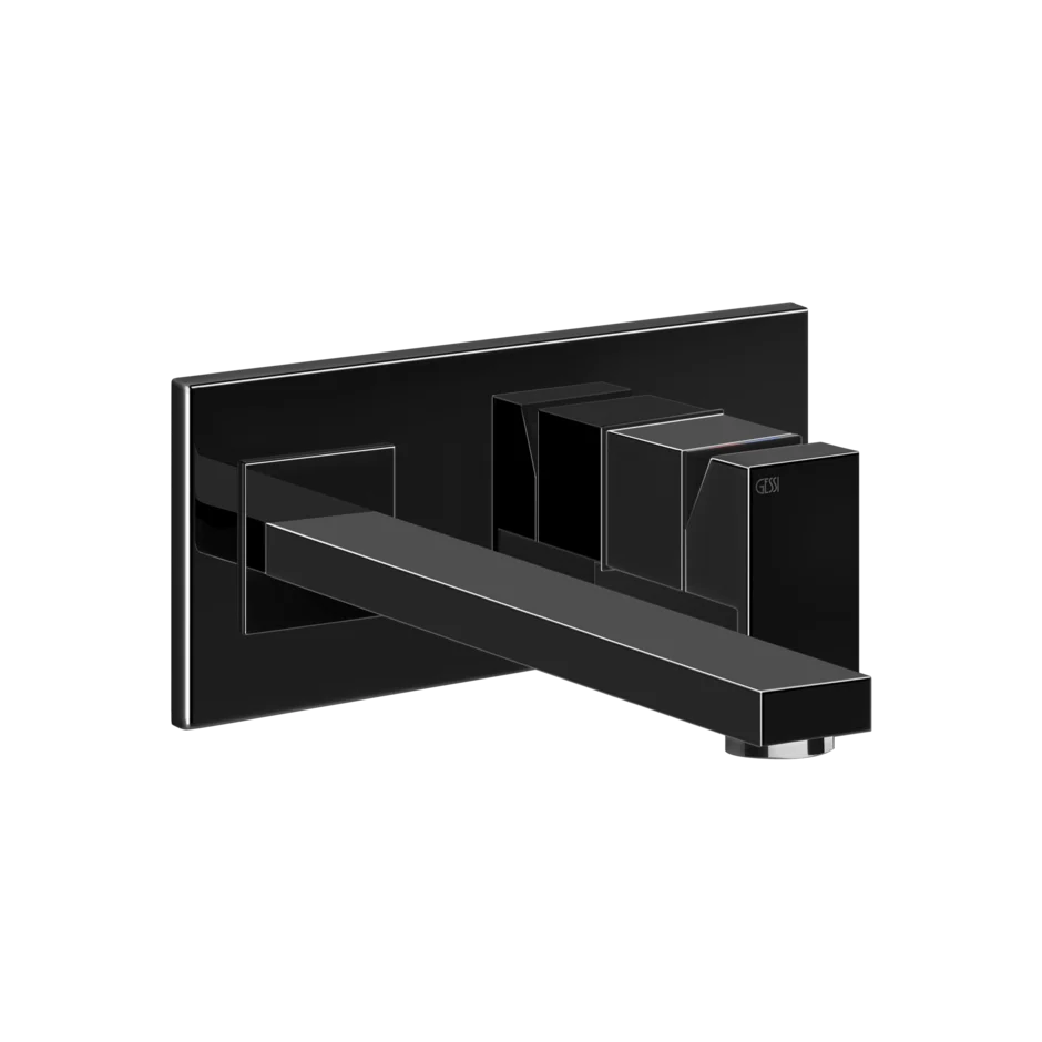 Смеситель для умывальника 44838 706 Gessi Rettangolo ЧЕРНЫЙ МЕТАЛЛ PVD 44838706