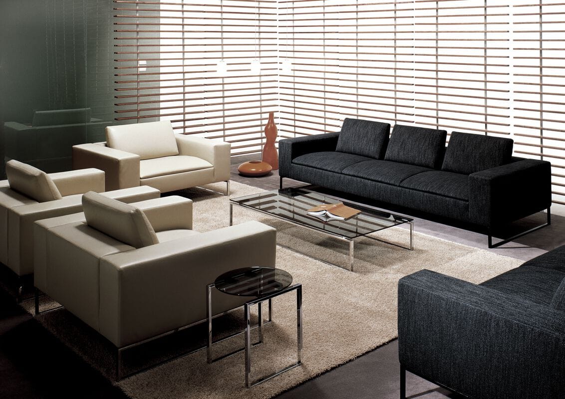 Кожаный диван i 4 Mariani Kubico ARCH-00083667 - Вид №2