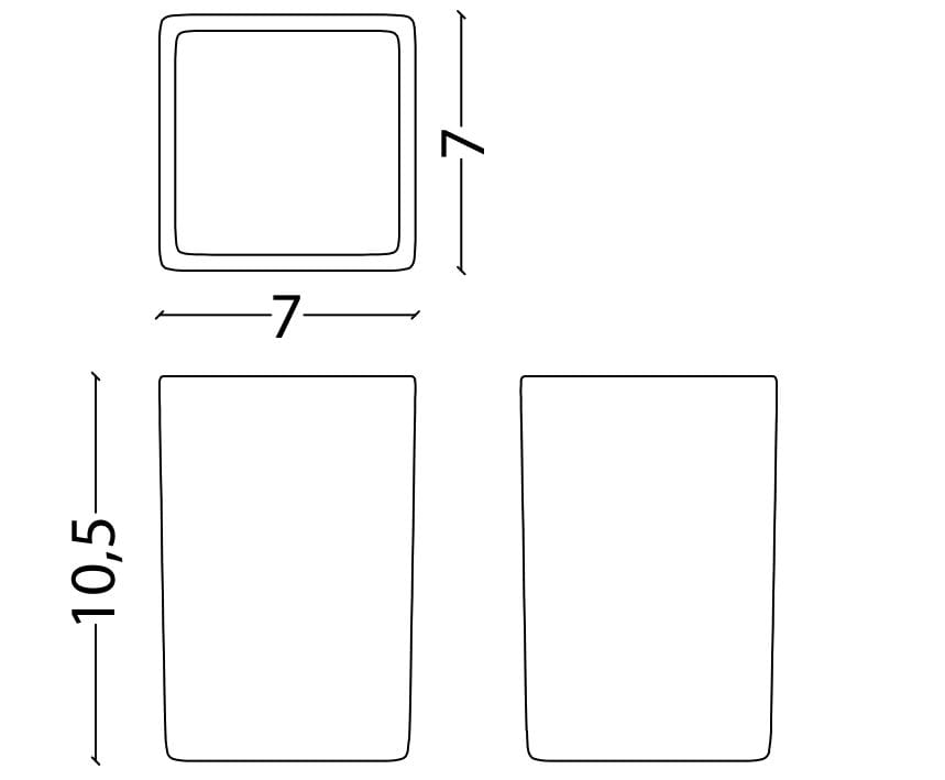 Керамический держатель зубной щетки Park Avenue Bowery ARCH-00091404 - Вид №3