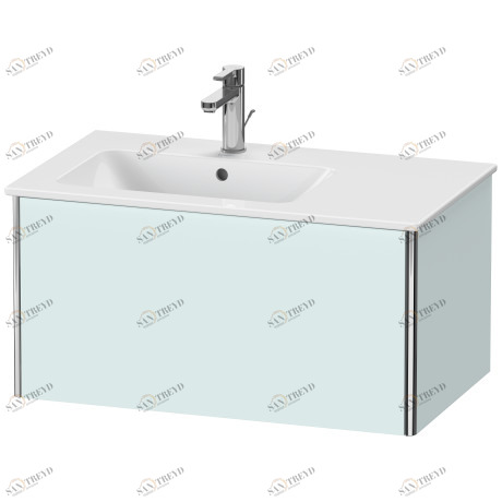 XS407200909 Тумбочка подвесная XSquare #XS4072 810 x 478 мм Светло-голубой матовый декор Duravit