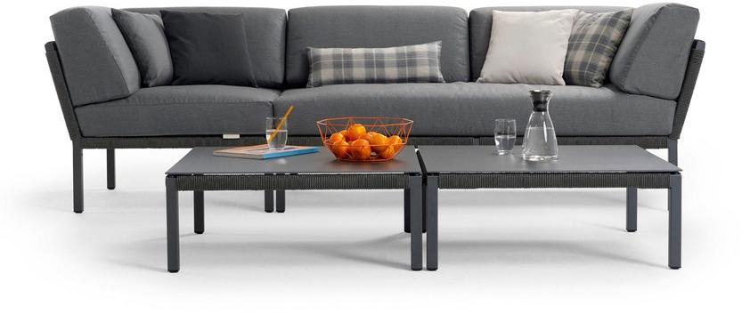 solpuri Квадратный стеклянный садовый журнальный столик Club sun-id-1427384 - Вид №1