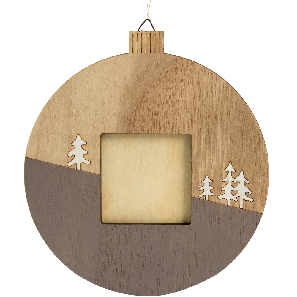 Украшение декоративное подвесное «Рамка», дерево 82183005 STLM-2121002 Santreyd  - Вид №1