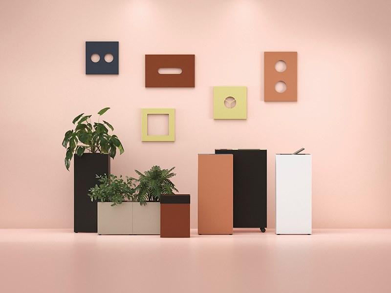 Manade Контейнер для бумаги из стали для раздельного сбора мусора Pick'up sun-id-1409082 - Вид №3