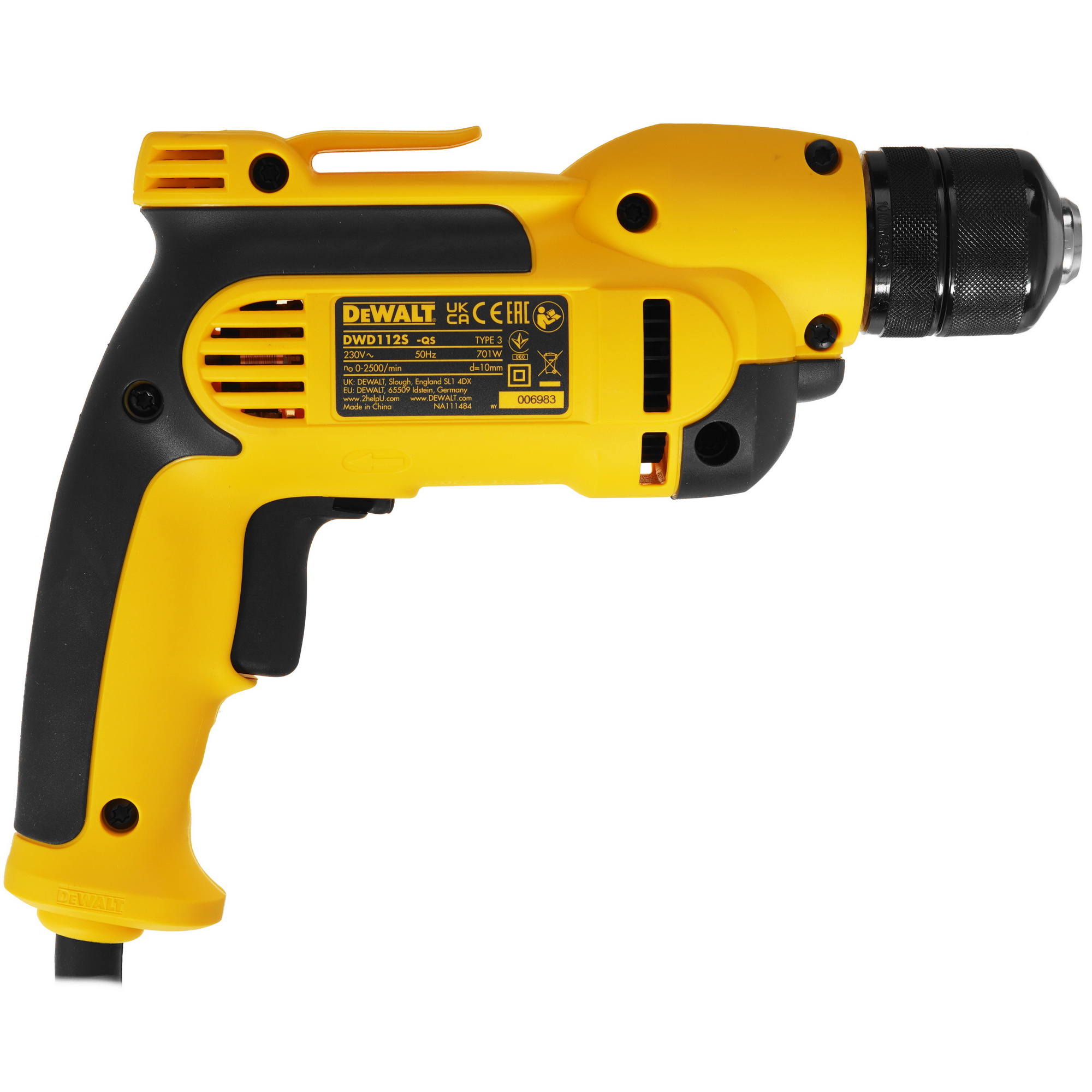 Дрель  DeWALT DWD 112S 5437785 STDN-0119682 - Вид №1