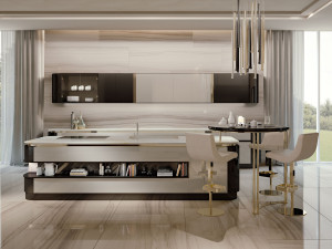 Кухня с островом на заказ