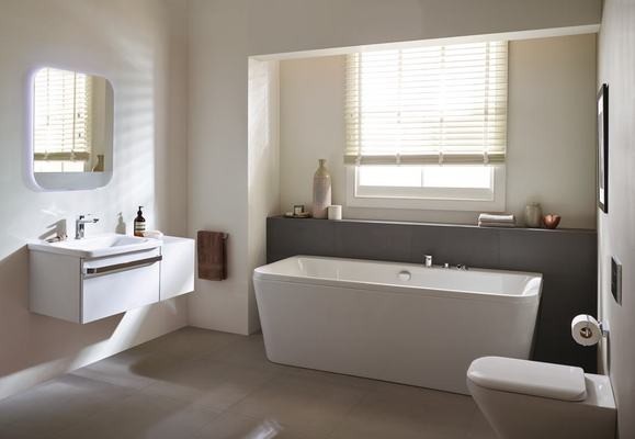 R4307WG Боковой шкафчик 35 см Ideal Standard TONIC II - Вид №1