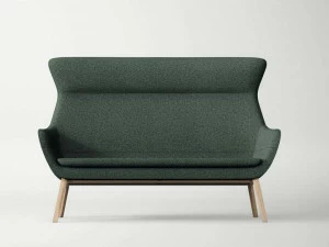 Brunner Диван из ткани с высокой спинкой Crona