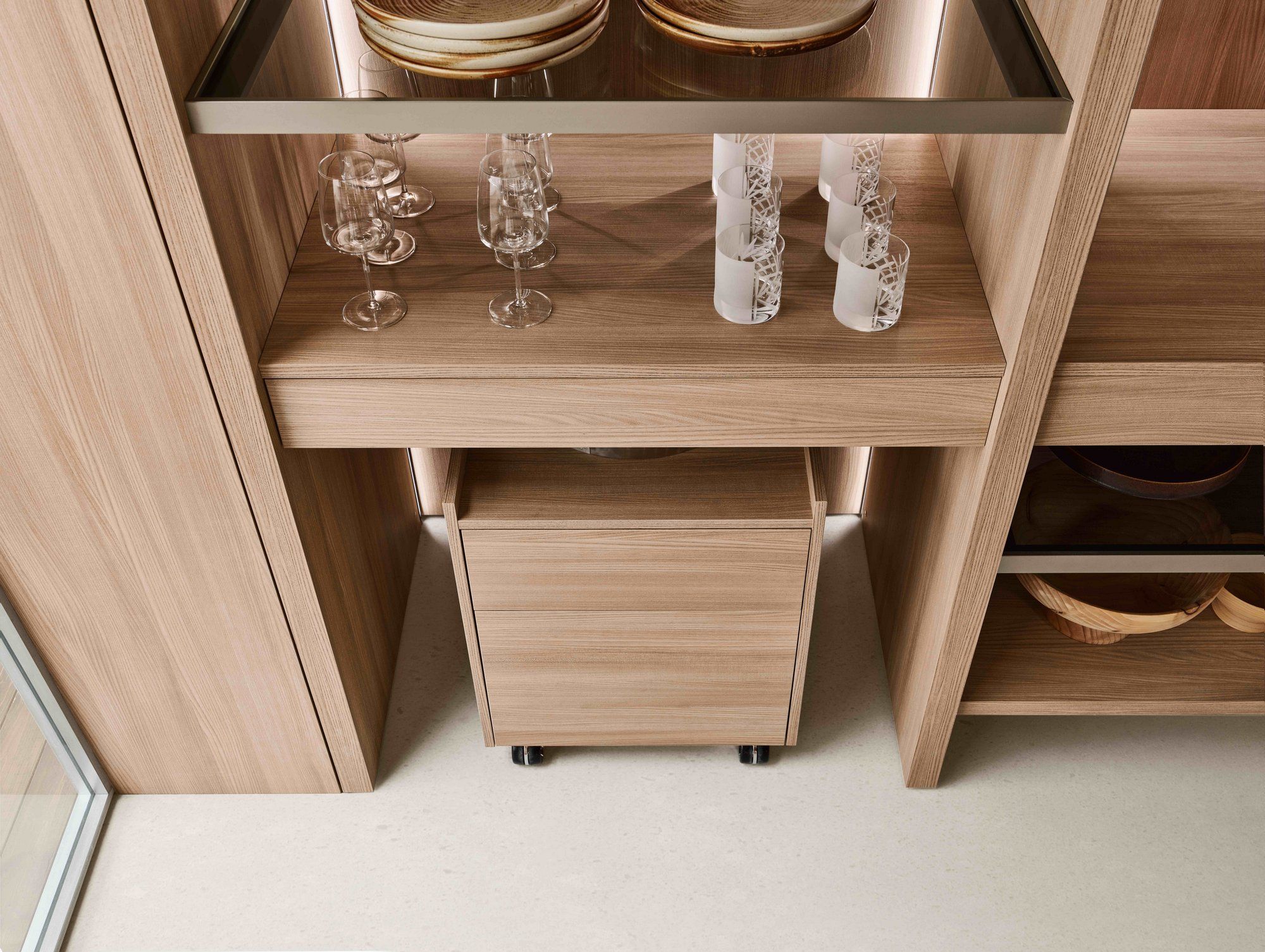 Кухня на заказ с островом без ручек ERNESTOMEDA Sign ARCH-00043470 - Вид №11