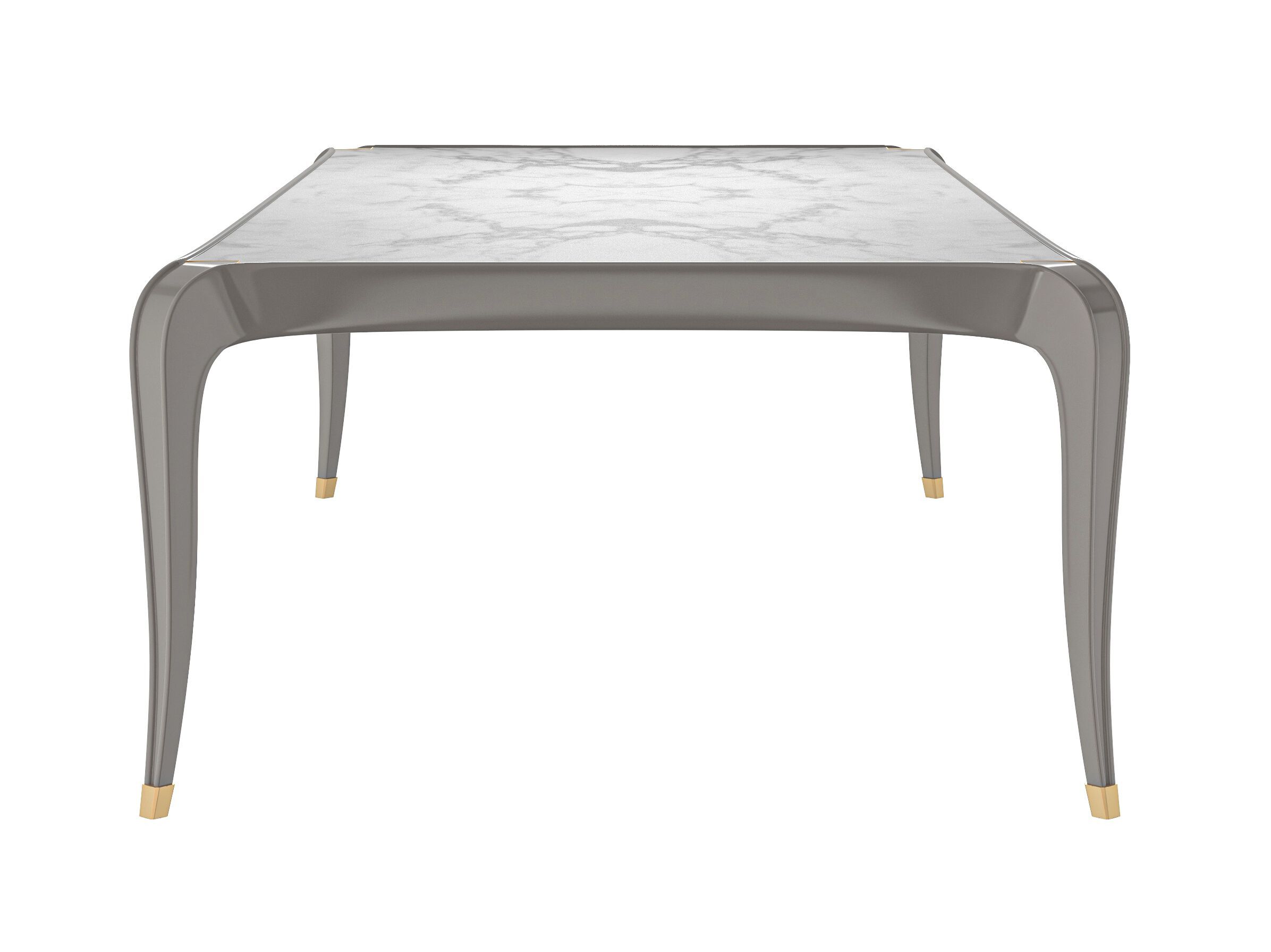 Прямоугольный стол из бука Modenese Luxury Interiors SILHOUETTE ARCH-00116466 - Вид №2