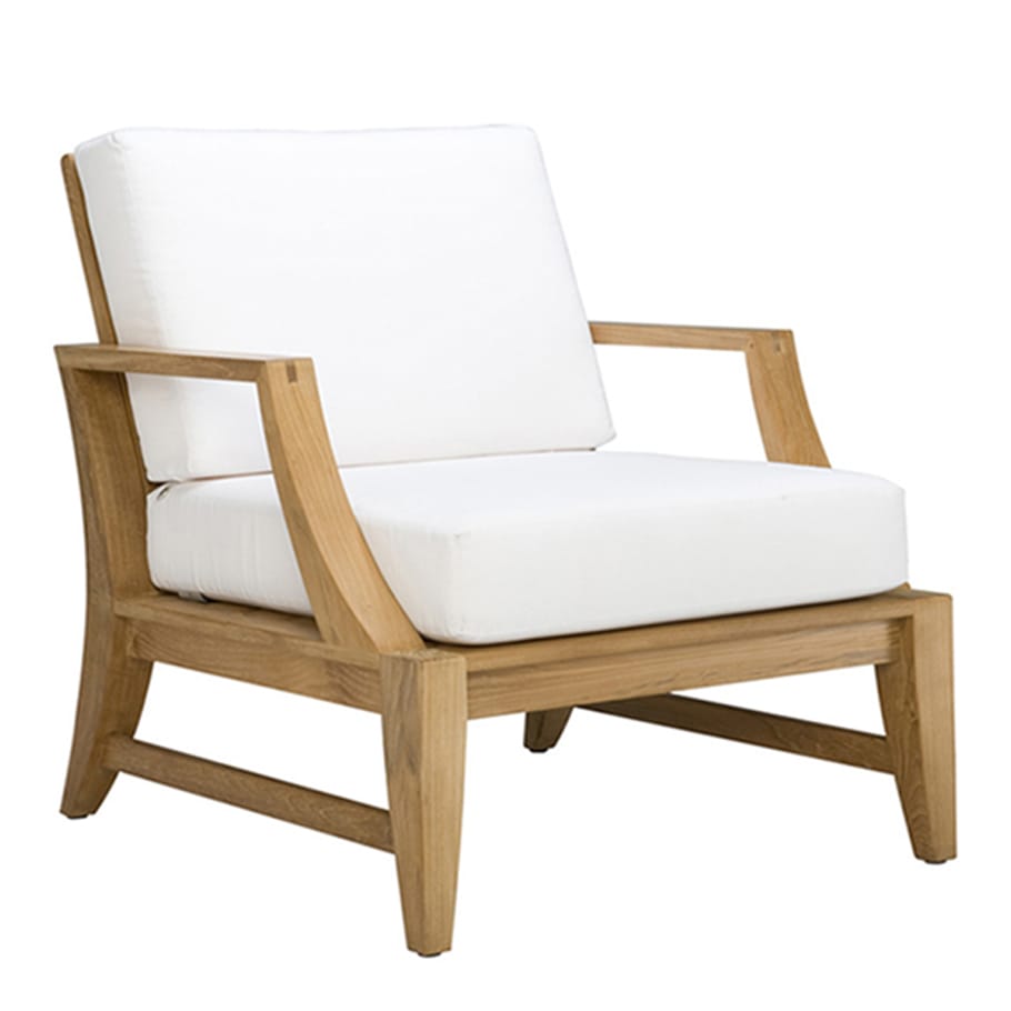 Кресло из тикового дерева с подлокотниками JANUS et Cie Relais ARCH-00040416 - Вид №7