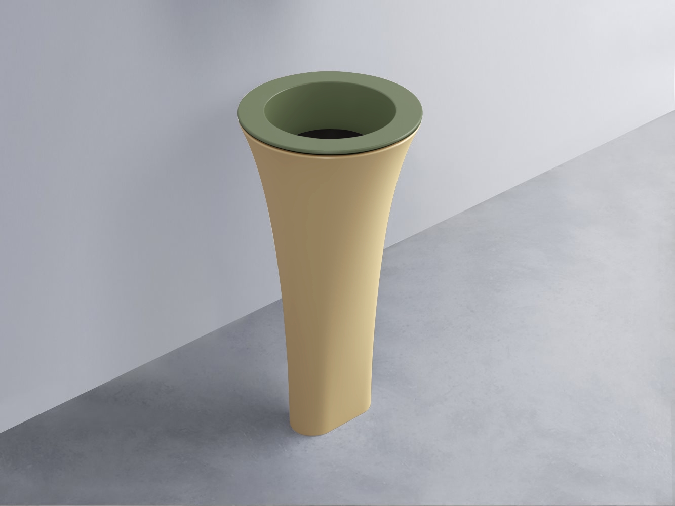 AMLA45-AG+AMPILT-LV+AMCOLT-CN Раковина Amedeo Tondo отдельностоящая cielo Enjoy + Amedeo Ceramica Cielo