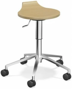 Casala Табурет деревянный на колесиках Ravelle v 1556-05