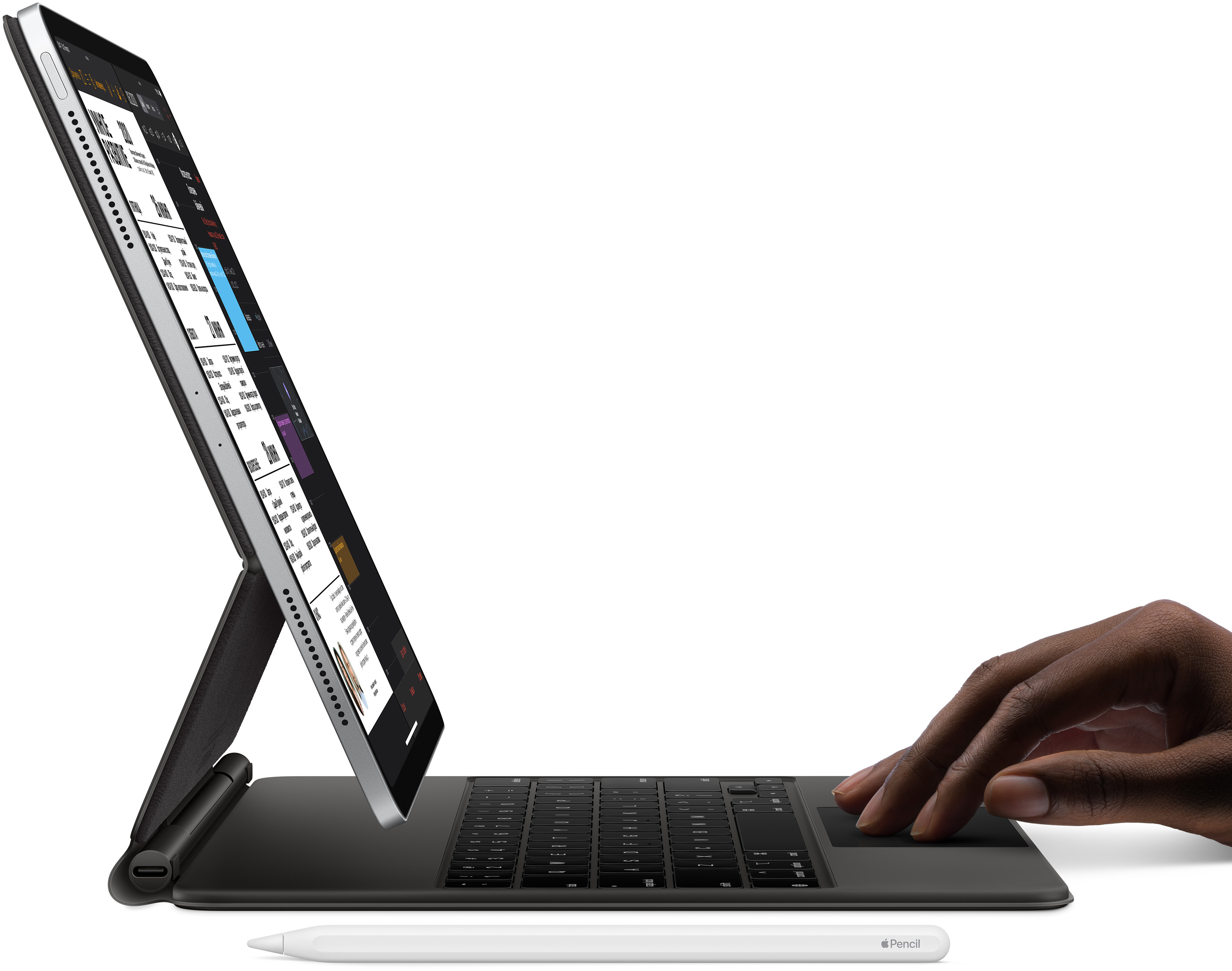 MY2V2RU/A 11-inch ipad pro wi‑fi + cellular 128gb - space grey Apple Santreyd  - Вид №5