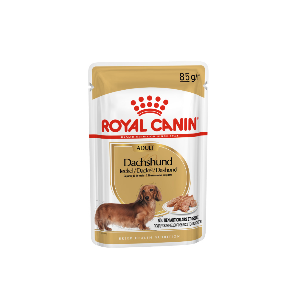 ПР0033086 Корм для собак для таксы, паштет конс. ROYAL CANIN 