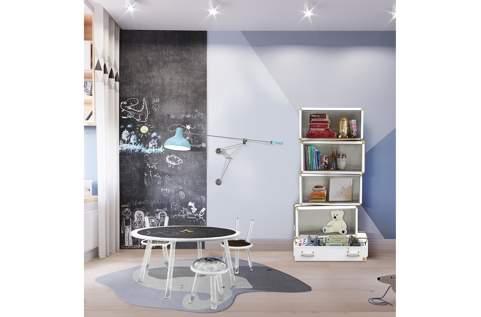 CIST351 Детские игровые столы Иллюзия Circu  - Вид №21