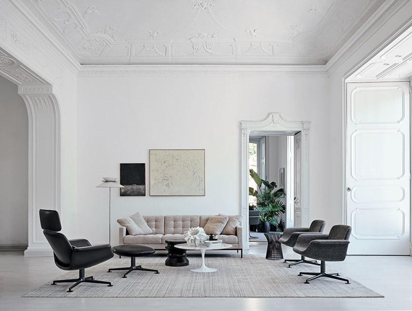 KNOLL Стеганый 3-х местный диван Florence knoll relax sun-id-1511884 - Вид №2
