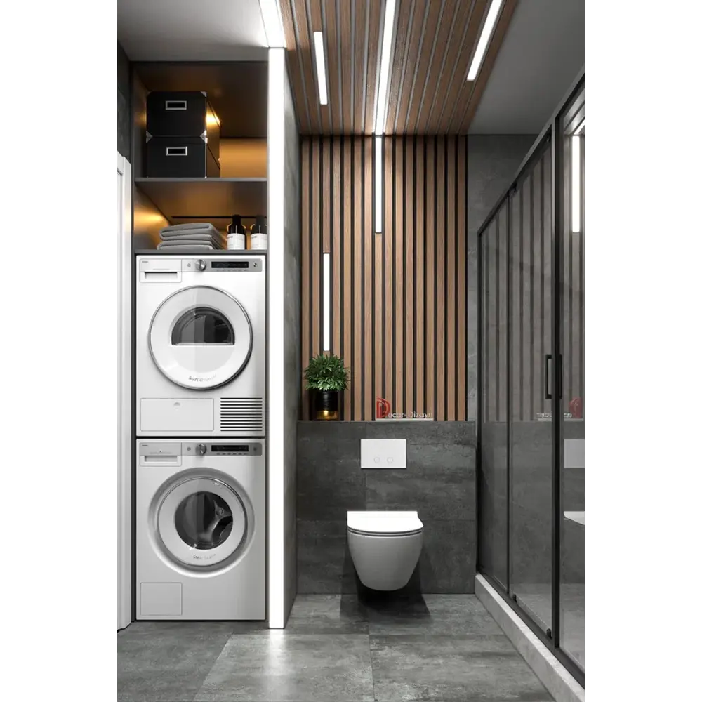 Рейка настенно-потолочная полистирол ударопрочный Decor-Dizayn 618-90 орех 15x40x3000 мм 85473631 STLM-2059166  - Вид №5